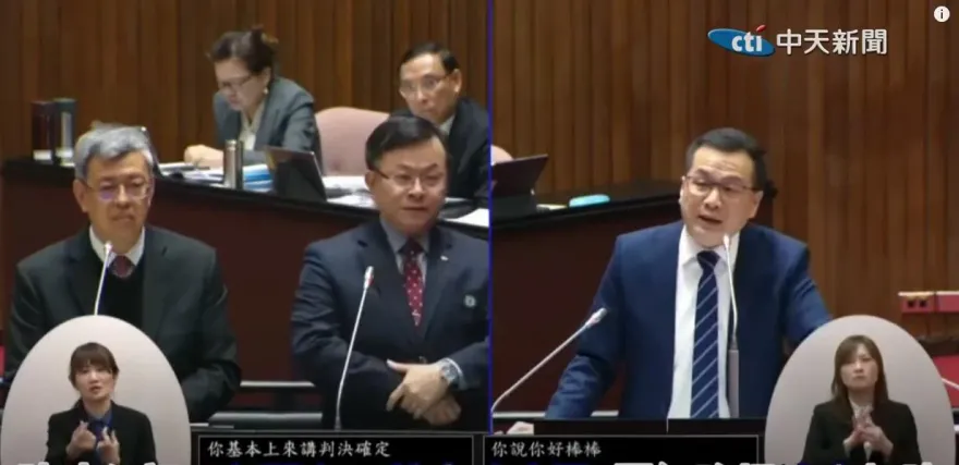 連問6次「新聞台政府不該關」！陳建仁認了　羅智強嗆：NCC是新聞自由的屠夫