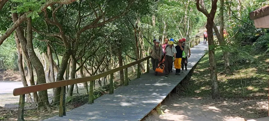 7.2強震撼全台/ 逾600人受困山區！太魯閣公園開設安置所居住