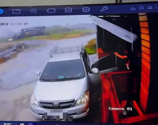 強風吹起鐵皮！綠島車主險被「爆頭」　網驚：命真大