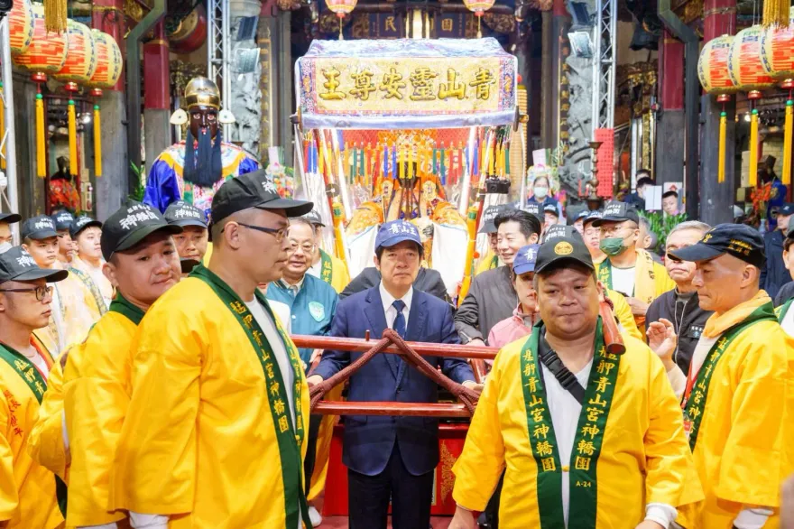 獨/青山王「扶轎政治學」受考驗？傳賴清德總統不出席、指派內政部次長代理