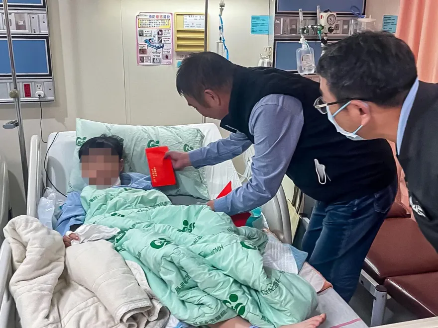 苗栗狠男弒母砍子墜樓亡　鍾東錦：逃劫10歲童眼神充滿恐懼