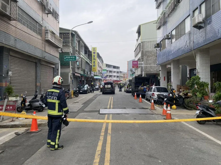 台中大里瓦斯氣爆8人受傷！勞工局開罰30萬「要求停工」