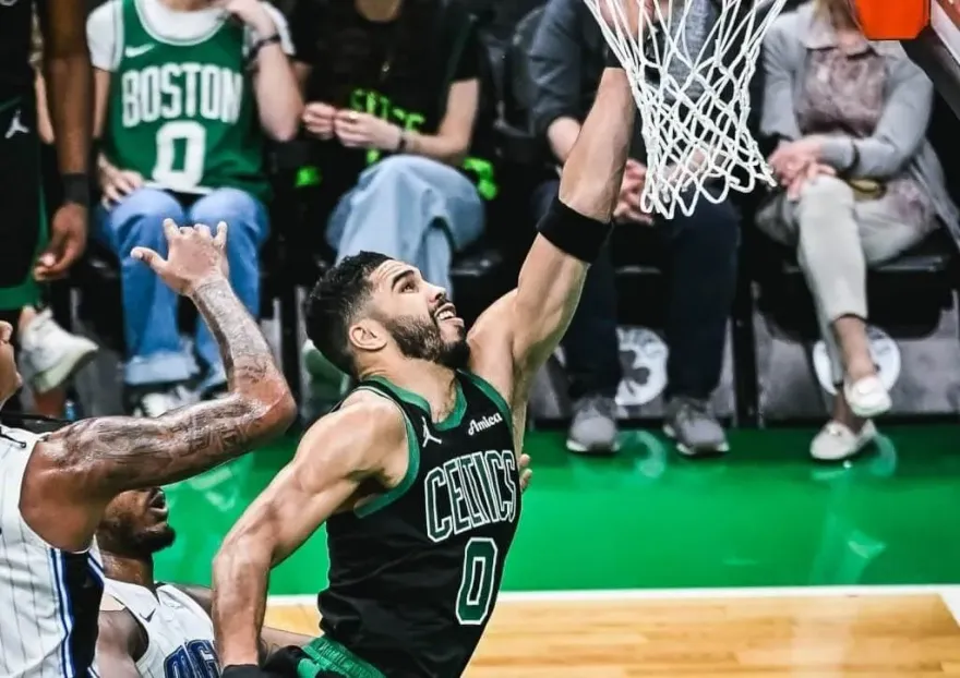 NBA/塔特姆連3戰轟破35分　塞爾蒂克淘汰魔術