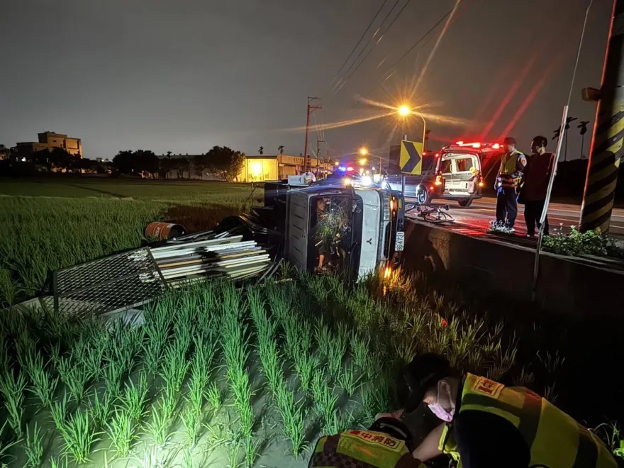 影/魂斷慢車道！台中貨車駕駛「偏離航線」撞死鐵馬男