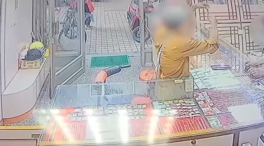 台南毒蟲佯裝顧客搶金飾！7小時後慘遭逮捕