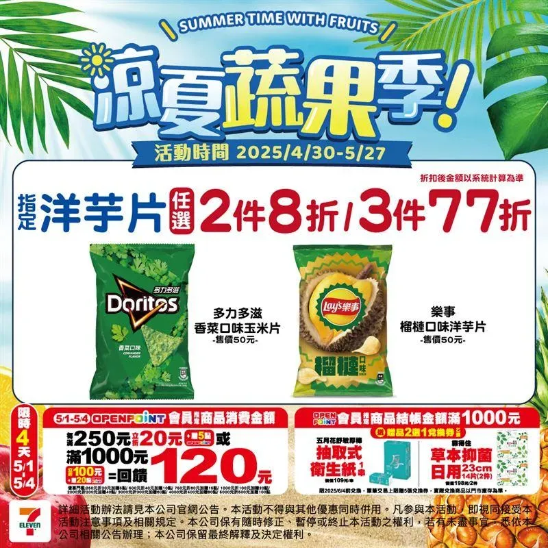 香菜、榴槤變零食！7-11獵奇口味引熱議　網友：跑3家才買到