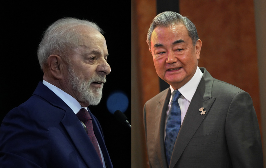 巴西總統晤王毅　陸外交部：魯拉讚中方反制美關稅「令人欽佩」