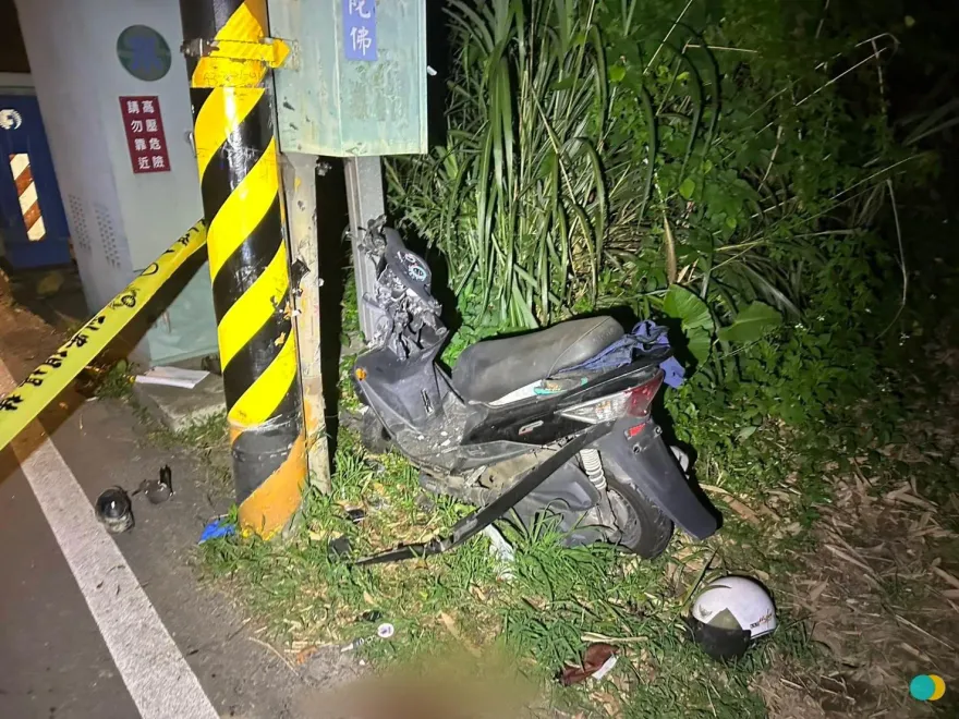 新北男深夜自撞電線桿「臉部嚴重變形」　送醫不治