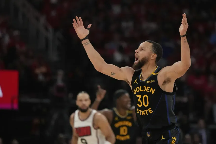 NBA/決勝節爆發擊墜火箭！柯瑞創超神紀錄齊名詹皇