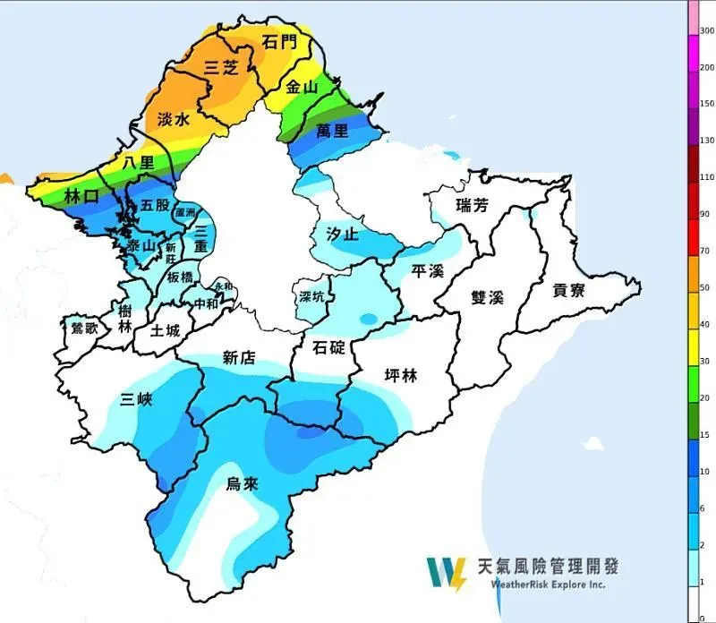 鋒面來襲！新北市6、7日防局部雷雨與強陣風