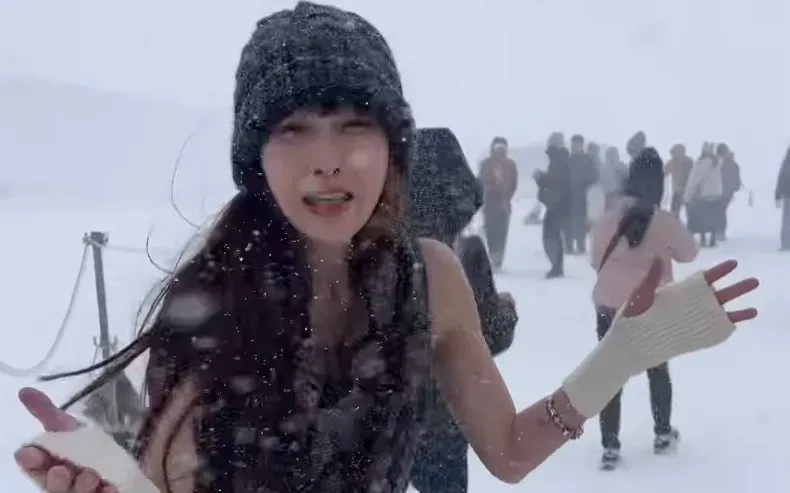 影/胡文英日本出事了！下暴雪穿比基尼　失溫暈眩險瀕死