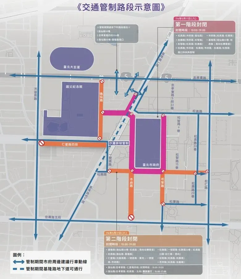 2025世壯運17日登場　北市府公布兩階段交管