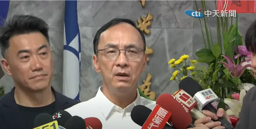 影/朱立倫遭出征仍堅定批獨裁：沒證據押柯文哲8個月