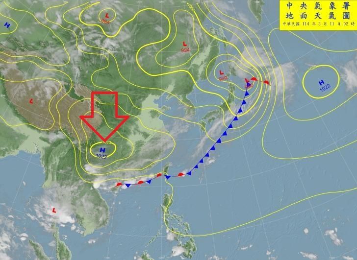 鋒面大雨灌全台「移動很緩慢」！鄭明典：北部還有一塊明顯降雨區