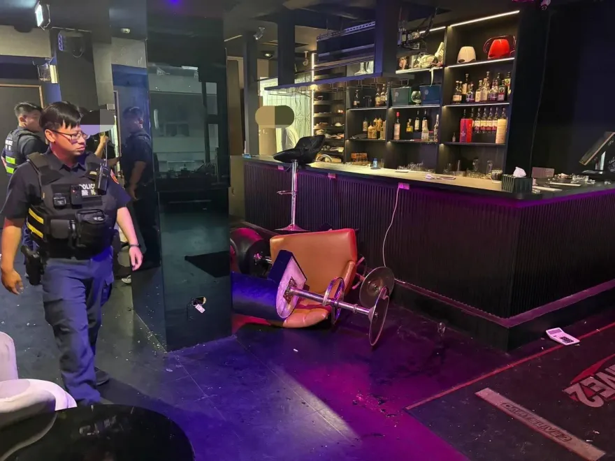 影/台南酒吧情感糾紛爆衝突！3嫌圍毆男子遭警迅速逮捕