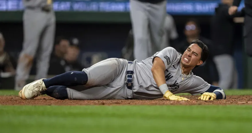 MLB/救護車開進來！法官9局高飛犧牲打　洋基傷了三壘手
