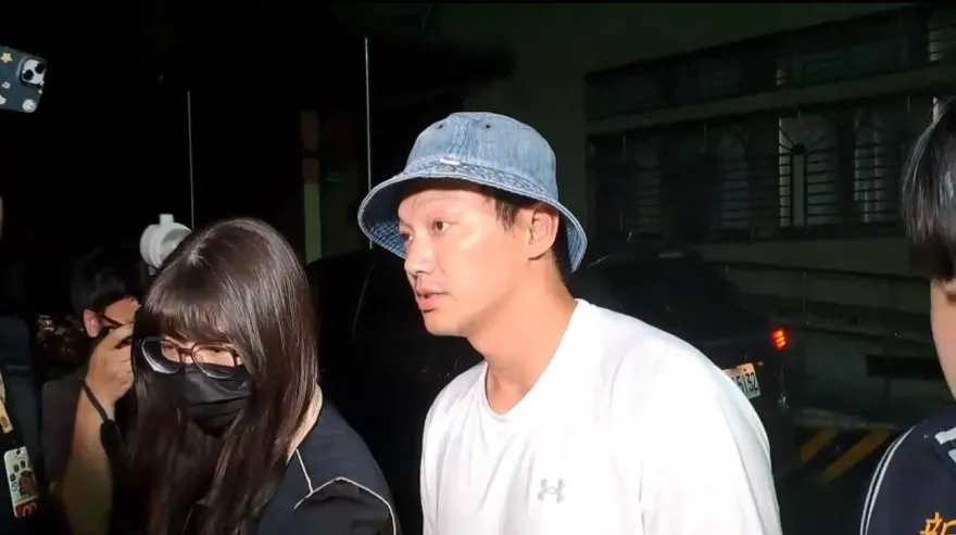影/「棒棒堂」威廉涉閃兵　警訊畢深夜移送新北檢