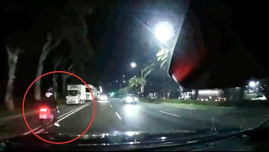 影/少年林口飆車拒檢逃逸   警追查到案開18張罰單
