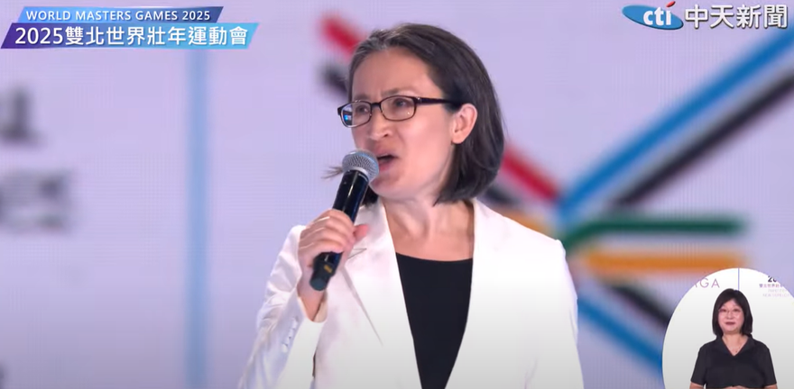出席世壯運開幕式　蕭美琴同框蔣萬安、侯友宜：ENJOY！