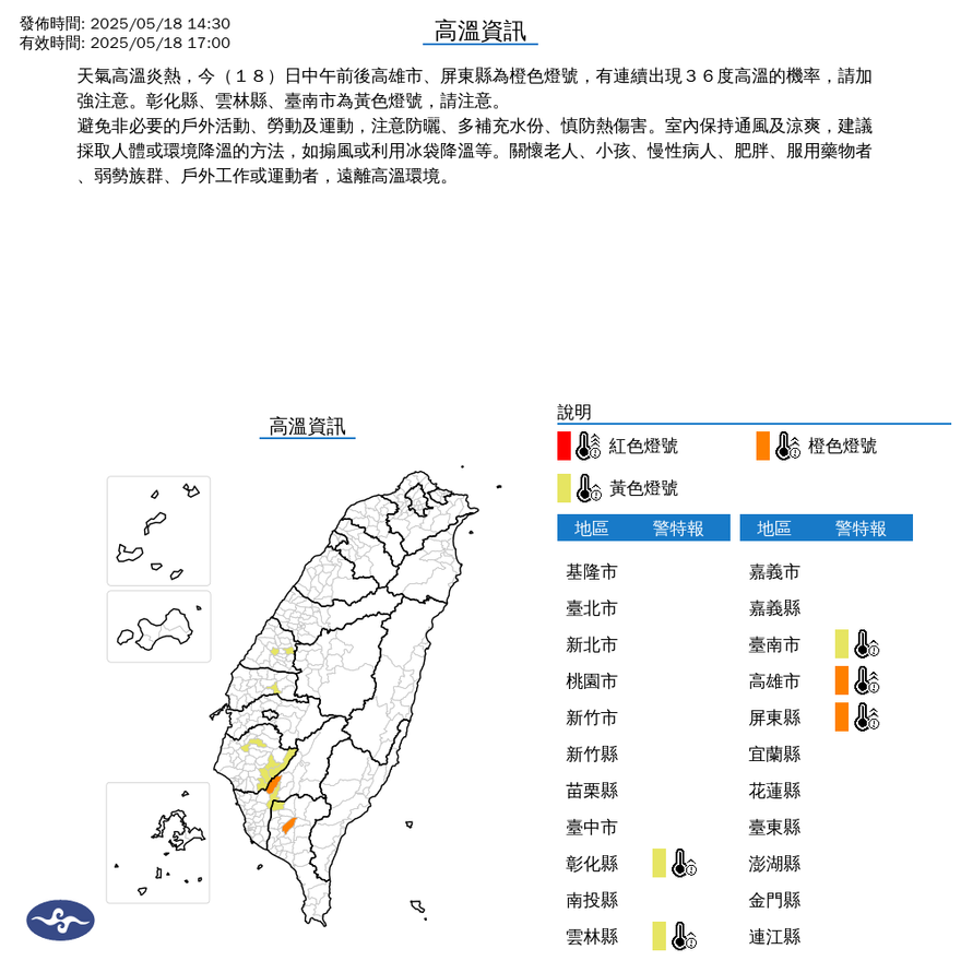 一個台灣兩個世界！逾半番薯灌豪雨　5縣市卻高溫衝36度