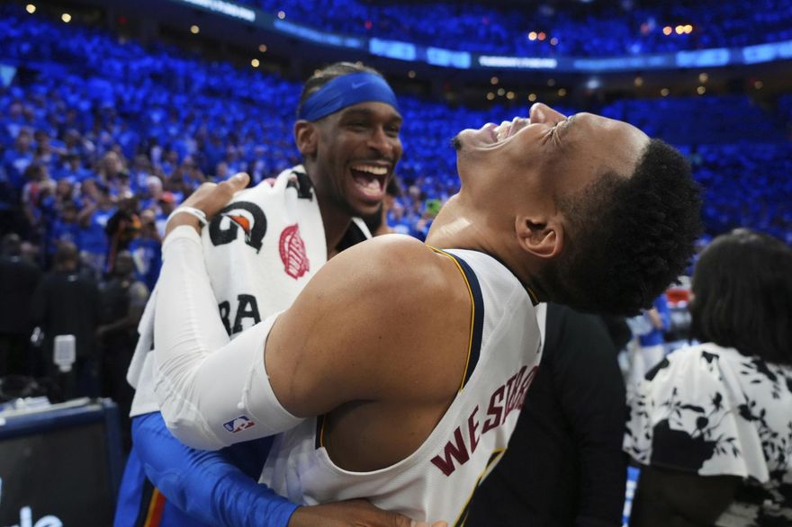 NBA/搶七戰勝出！　雷霆9年來首度摸到西冠地板