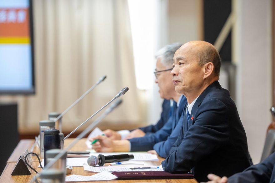 韓國瑜主持國慶籌備會成立大會　期許今年「更上層樓」