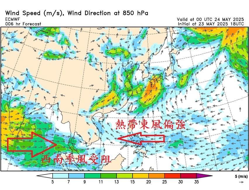 梅雨季將至？　鄭明典：入梅條件只差西南季風到位