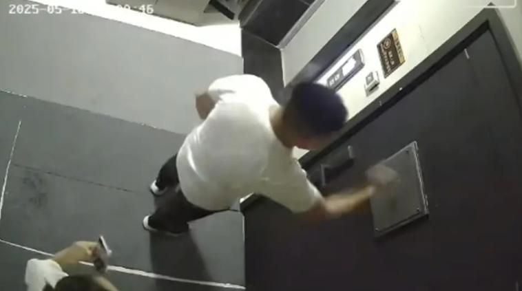 不爽樓上當民宿…陸男狂敲門恐嚇　房客驚恐連夜逃