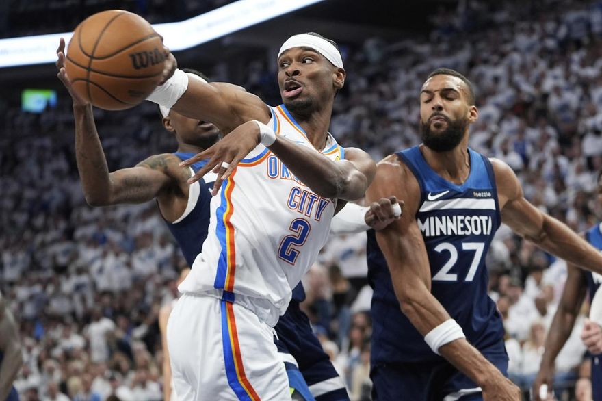 NBA/雷霆率先聽牌！SGA準大三元　2分險勝灰狼