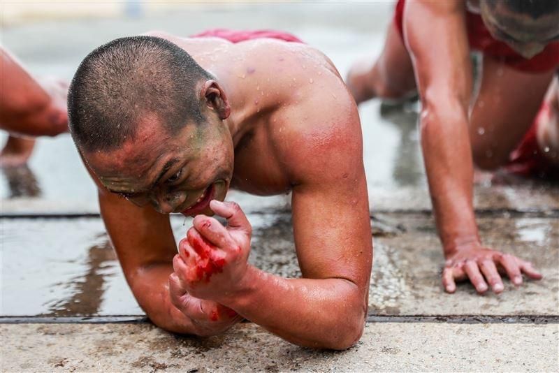 海龍蛙兵守護前線　血水汗水淚水交織操練畫面震撼曝光！