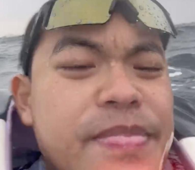 九死一生！陸男落海漂流7小時　「渴到絕望」靠手機幸運獲救