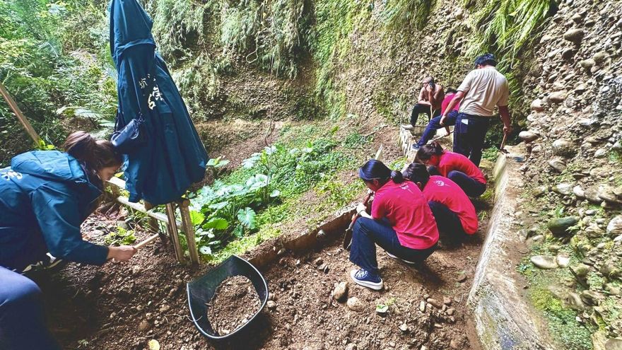 南投松柏嶺百年「龍眼泉」遭埋卅載　端午前重見天日