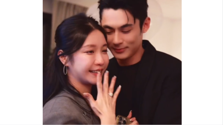 陳奕求婚成功！掏鑽戒告白紀曦晨：妳是我唯一的女主角