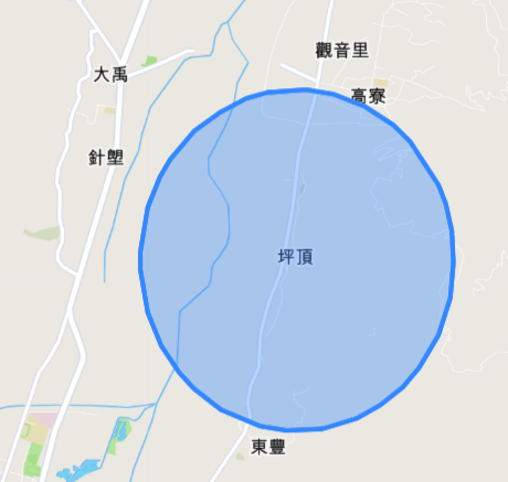 大雨鬧花蓮！玉里坪頂部落慎防土石流及崩塌　警戒到21:00