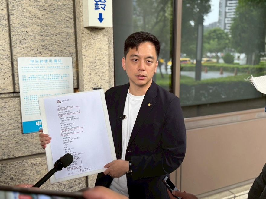 絕不姑息違法之事！牛煦庭按鈴提告「造謠仔」