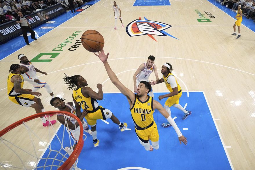 NBA/「又是你」哈利伯頓！　「0.3秒絕殺」溜馬拿總冠軍系列賽首勝