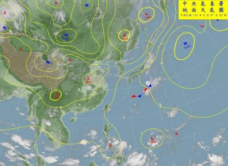 首颱「蝴蝶」最快6/10生成！預估路徑影響台灣北部、東部