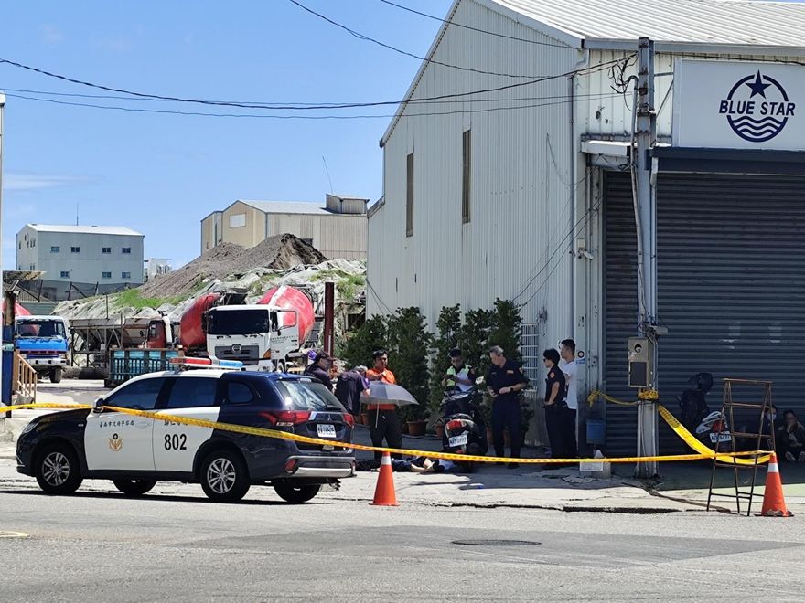 台南仁德奪命車禍！水泥預拌車擦撞機車　騎士頭部重創身亡