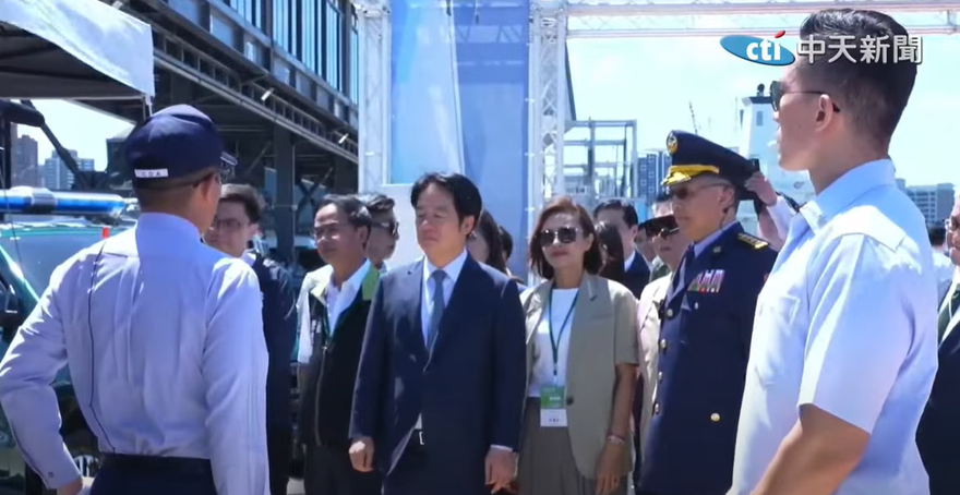 海安12號演習 賴清德：立院不分黨派「支持特別預算」當海巡後盾