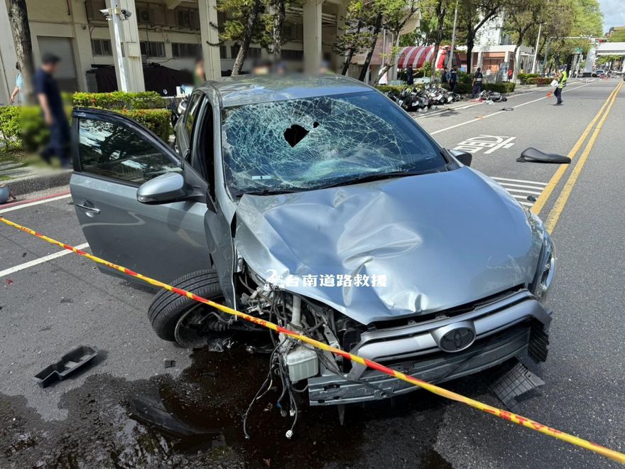 成大暴衝車禍2傷者幸運逃死　驚恐回憶「沒感覺有車接近就被撞」