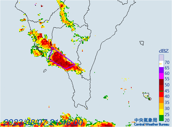 快訊/雨神夜襲「2縣市」下到明天一整天　氣象局急發大雨特報
