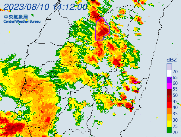 快訊/雨彈再轟炸！南投急發大雷雨警報　4鄉鎮慎防土石流