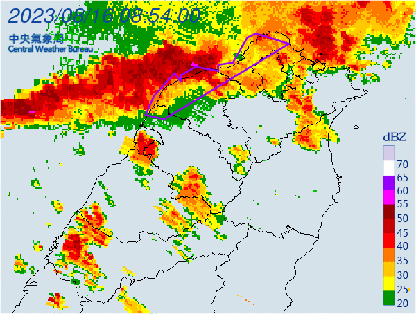 快訊/大雷雨開炸！連轟「北部4縣市」1.5小時　警戒區域曝光