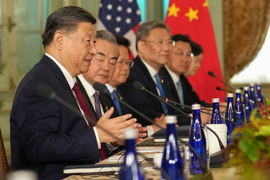 習拜會/開場談話　習近平：中美不打交道不行「堅信兩國關係前途光明」