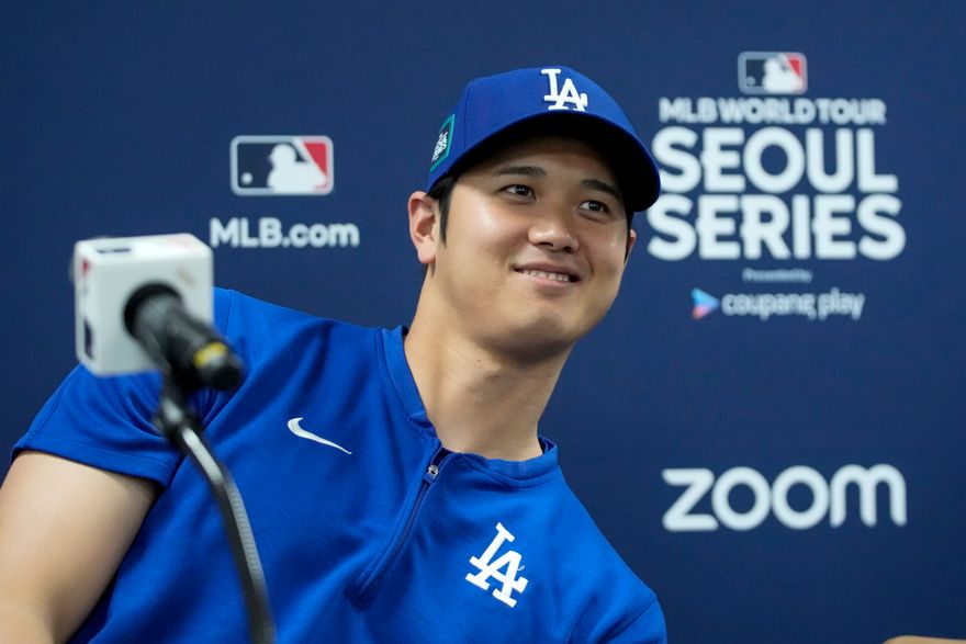 道奇MVP三人組韓國亮相！水原翻譯解圍　大谷：期待對決從小偶像達比修