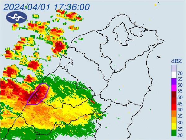 快訊/下班注意！大雷雨再轟台中、苗栗　警戒1小時