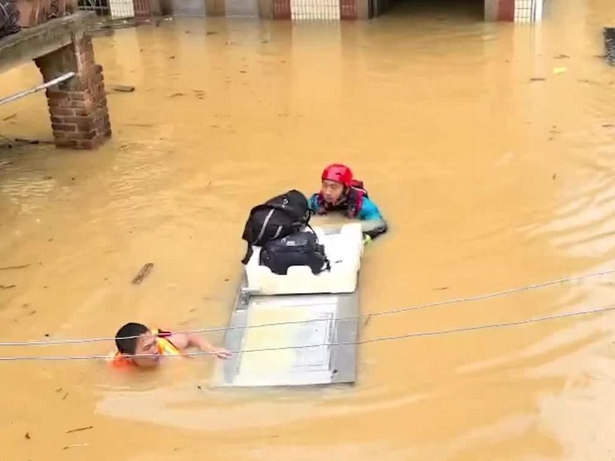 影/累積4死10失蹤！廣東連日暴雨災情慘重　全省11萬人撤移