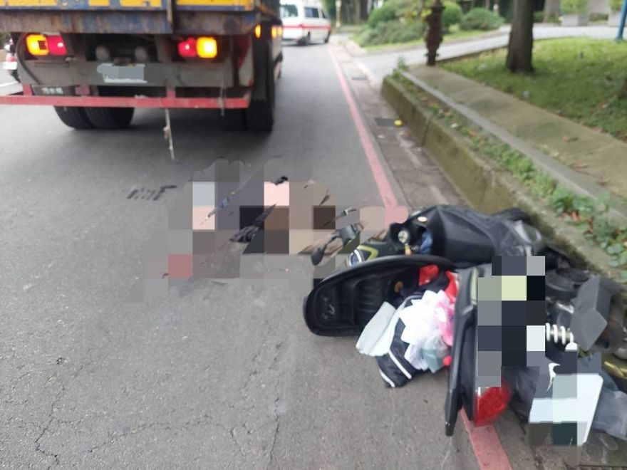 返彰化老家遇死劫！淡水28歲北漂男遭砂石車輾爆腦亡