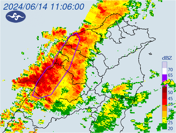 快訊/雨彈開炸！大雷雨轟「5縣市」　警戒範圍曝光