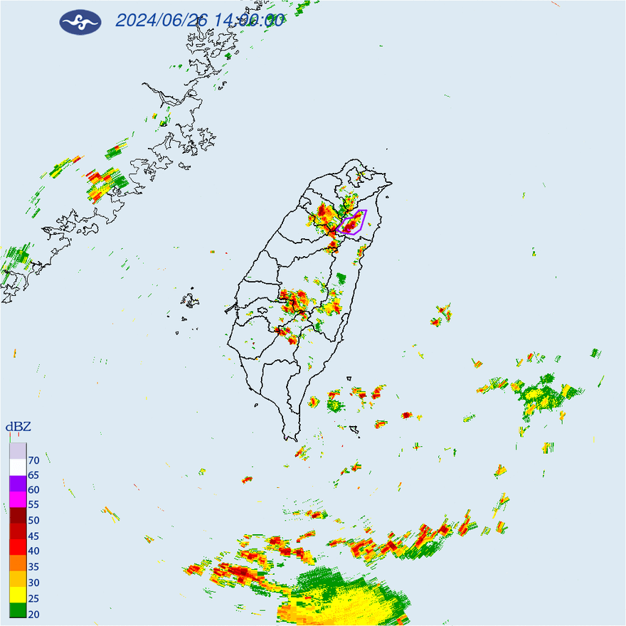 快訊/午後對流狂炸！「11縣市」急發大雨特報　宜蘭國家警報大響